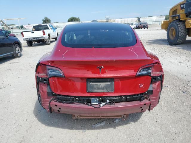 5YJ3E1EA1KF298956 - 2019 TESLA MODEL 3 Qırmızı foto 6
