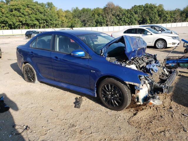 JA32U2FU0FU018579 - 2015 MITSUBISHI LANCER ES BLUE photo 4