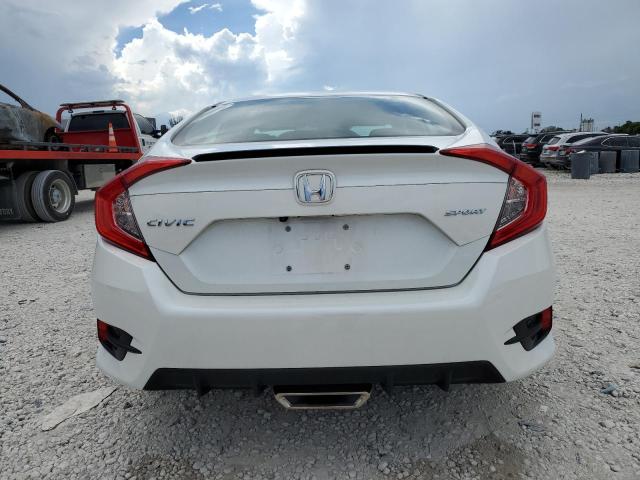 19XFC2F87ME003274 - 2021 HONDA CIVIC SPORT WHITE photo 6