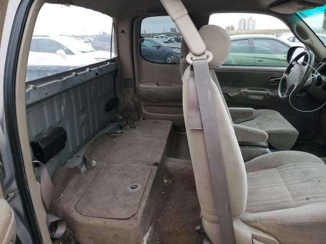 5TBRT341XYS058007 - 2000 TOYOTA TUNDRA ACCESS CAB ვერცხლისფერი ფოტო 10