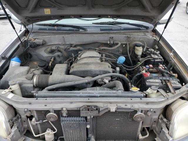 5TBRT341XYS058007 - 2000 TOYOTA TUNDRA ACCESS CAB ვერცხლისფერი ფოტო 11