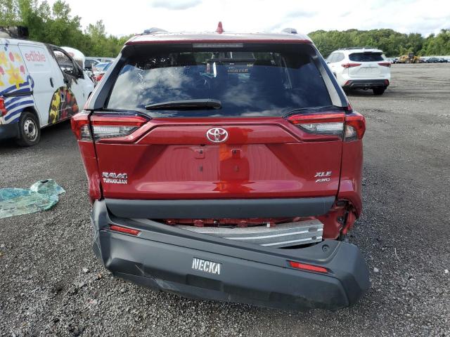 2T3P1RFV5NW279466 - 2022 TOYOTA RAV4 XLE RED photo 6