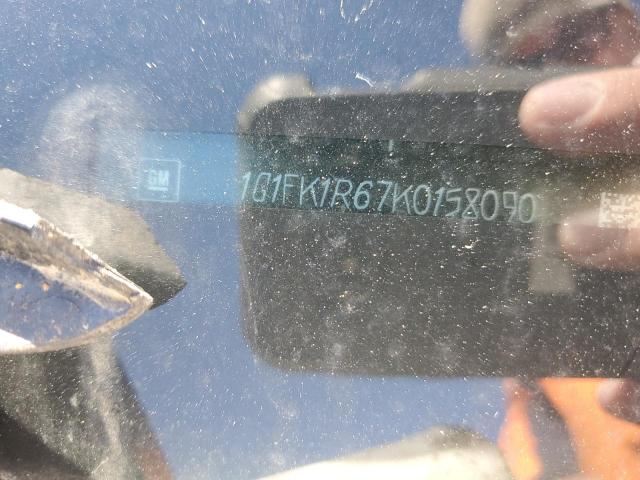 1G1FK1R67K0158090 - 2019 CHEVROLET CAMARO ZL1 白色 照片 12