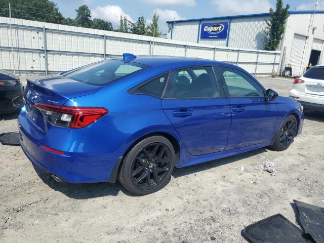 2HGFE2F58RH587844 - 2024 HONDA CIVIC SPORT BLUE photo 3
