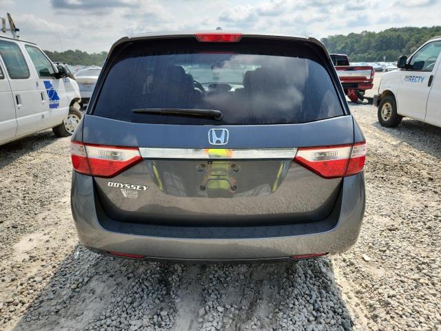 5FNRL5H66CB133646 - 2012 HONDA ODYSSEY EXL GRAY photo 6