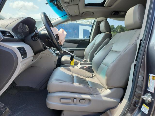 5FNRL5H66CB133646 - 2012 HONDA ODYSSEY EXL GRAY photo 7