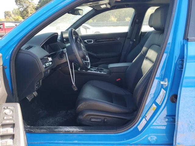 19XFL1H81NE002517 - 2022 HONDA CIVIC SPORT TOURING Blau Foto 7