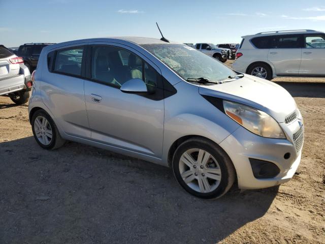 KL8CD6S91EC537331 - 2014 CHEVROLET SPARK 1LT SILVER photo 4