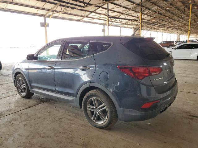 5NMZT3LB0JH097778 - 2018 HYUNDAI SANTA FE S BLUE photo 2