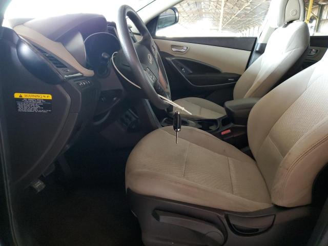 5NMZT3LB0JH097778 - 2018 HYUNDAI SANTA FE S BLUE photo 7