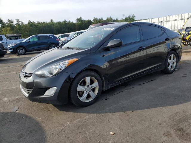 5NPDH4AEXDH376600 - 2013 HYUNDAI ELANTRA GLS BLACK photo 1