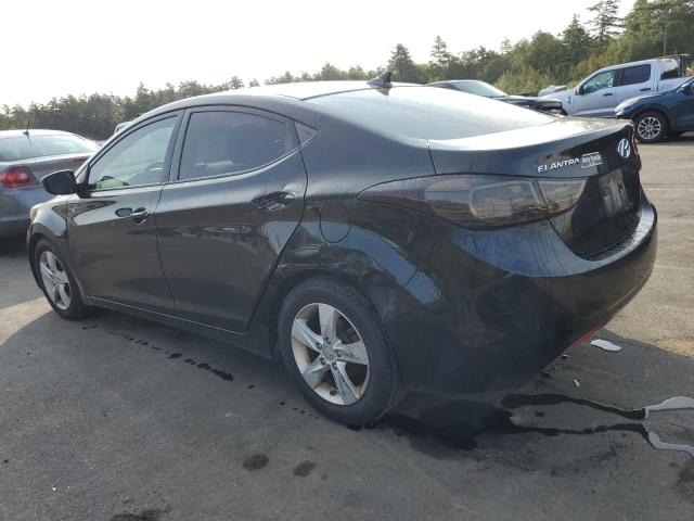 5NPDH4AEXDH376600 - 2013 HYUNDAI ELANTRA GLS BLACK photo 2