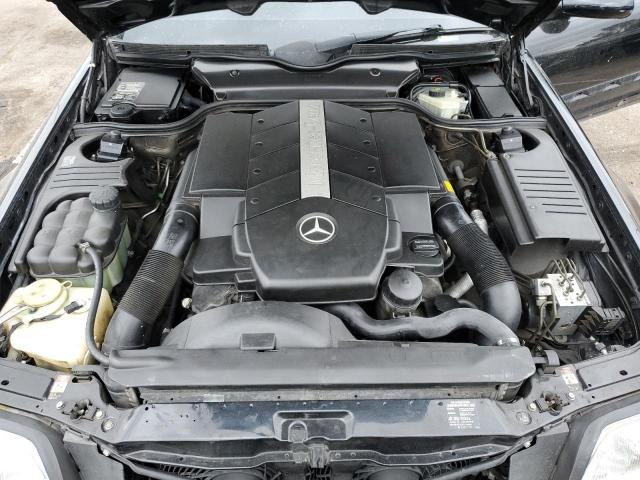 WDBFA68F82F201310 - 2002 MERCEDES-BENZ SL 500 BLACK photo 11