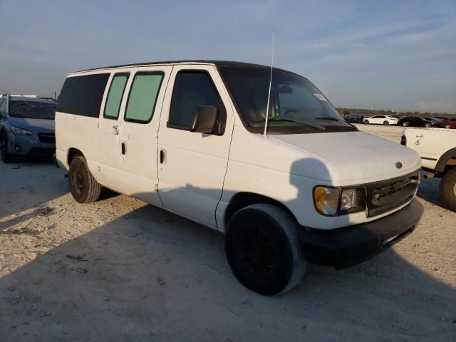 1FTRE142X1HA20298 - 2001 FORD ECONOLINE E150 VAN WHITE photo 4