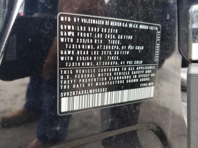 3VV2B7AXXLM055582 - 2020 VOLKSWAGEN TIGUAN SE Қара фото 13