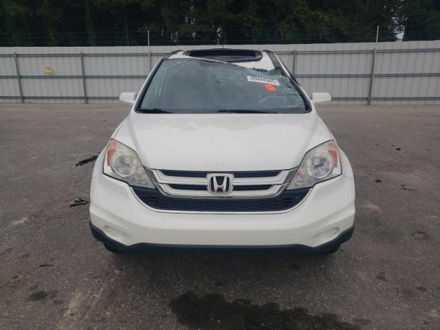 5J6RE3H77AL022390 - 2010 HONDA CR-V EXL თეთრი ფოტო 5
