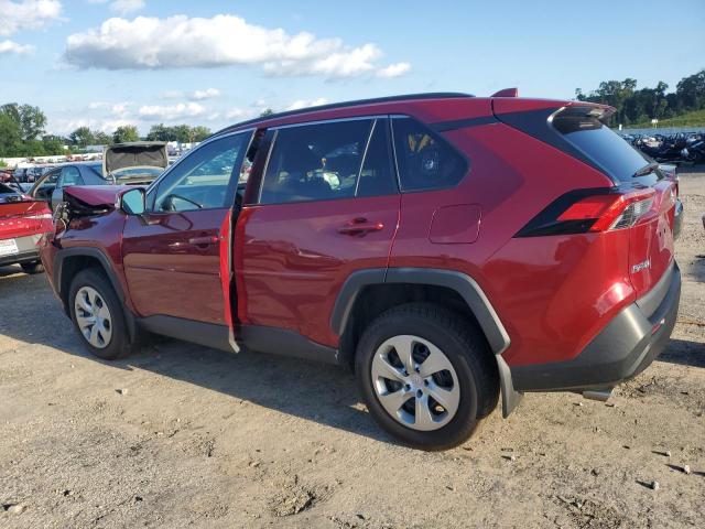 2T3G1RFV7MW235662 - 2021 TOYOTA RAV4 LE RED photo 2