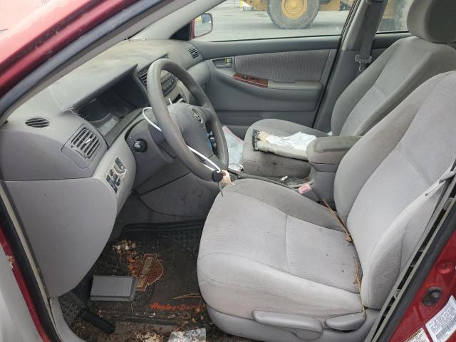 1NXBR32E96Z648507 - 2006 TOYOTA COROLLA CE RED photo 7