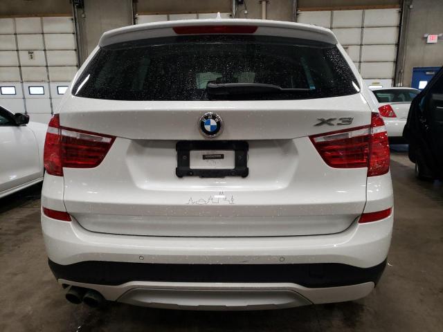 5UXWX9C52G0D79497 - 2016 BMW X3 XDRIVE28I WHITE photo 6