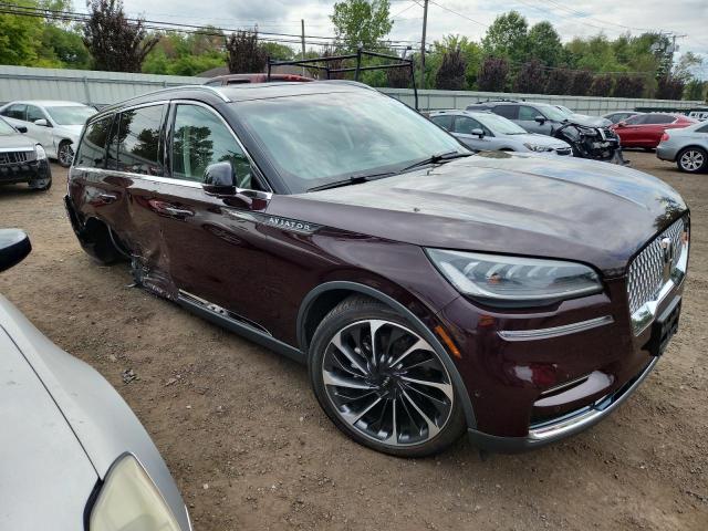 5LM5J7XC5PGL22509 - 2023 LINCOLN AVIATOR RESERVE Բորդո լուսանկար 4