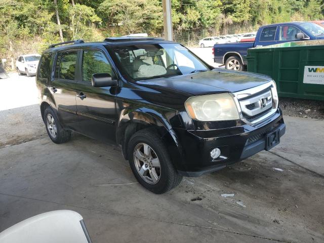 5FNYF38619B020266 - 2009 HONDA PILOT EXL BLACK photo 4