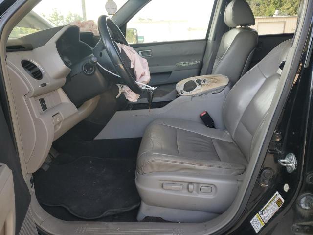 5FNYF38619B020266 - 2009 HONDA PILOT EXL BLACK photo 7