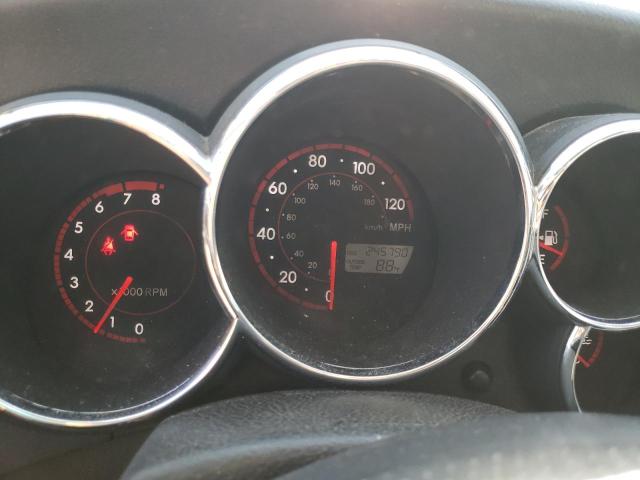 2T1KR32E47C633240 - 2007 TOYOTA COROLLA MA XR BLACK photo 9