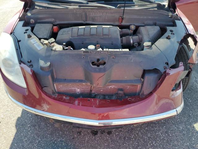 5GALVBED3AJ266129 - 2010 BUICK ENCLAVE CXL MAROON photo 12