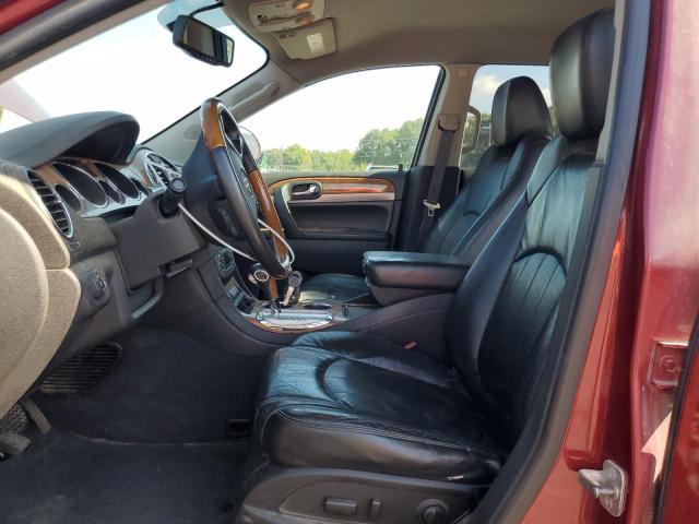 5GALVBED3AJ266129 - 2010 BUICK ENCLAVE CXL MAROON photo 7