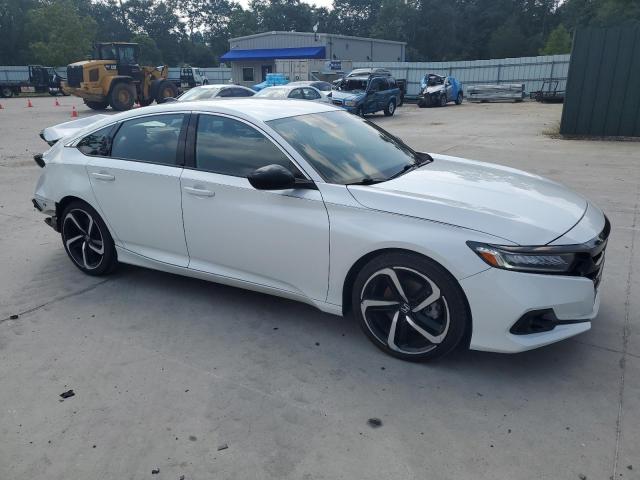 1HGCV1F33MA036790 - 2021 HONDA ACCORD SPORT 白色 照片 4