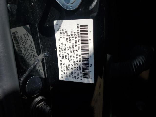 19UUB3F75FA006981 - 2015 ACURA TLX ADVANCE 黑色 照片 12