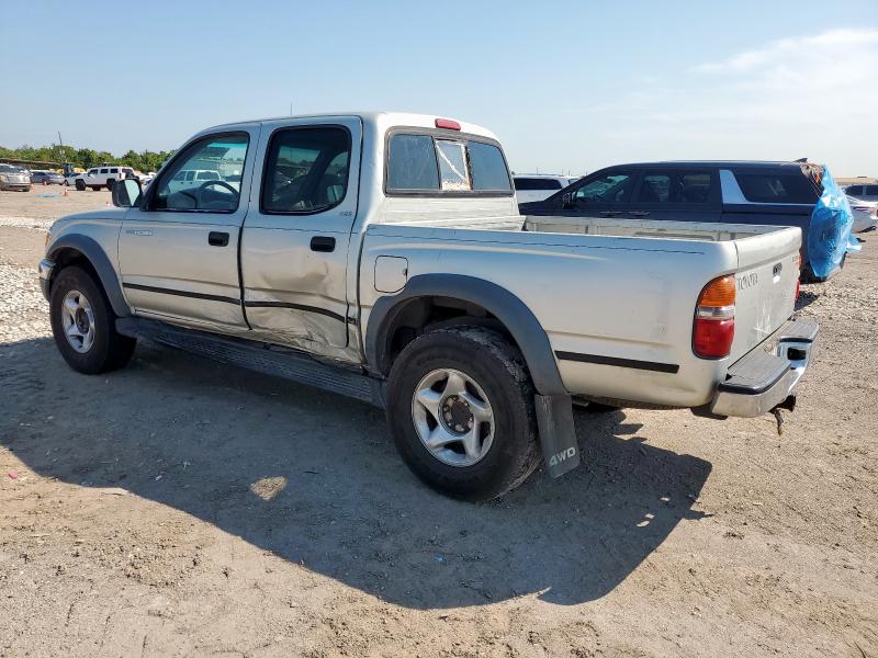 5TEHN72N71Z761423 - 2001 TOYOTA TACOMA DOUBLE CAB 银色 照片 2