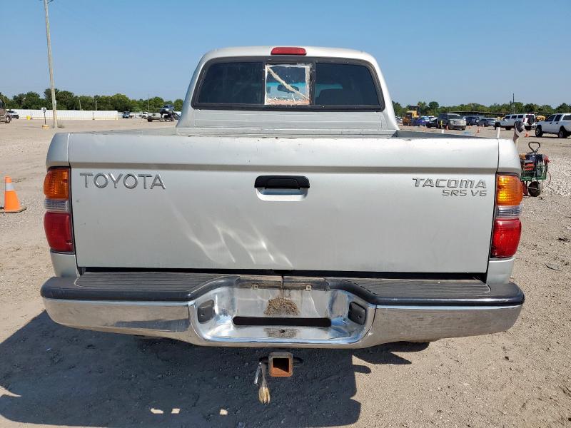 5TEHN72N71Z761423 - 2001 TOYOTA TACOMA DOUBLE CAB 银色 照片 6
