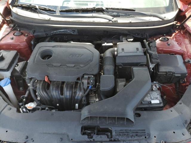 5NPE24AF4KH784974 - 2019 HYUNDAI SONATA SE RED photo 11