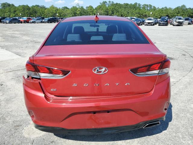 5NPE24AF4KH784974 - 2019 HYUNDAI SONATA SE RED photo 6