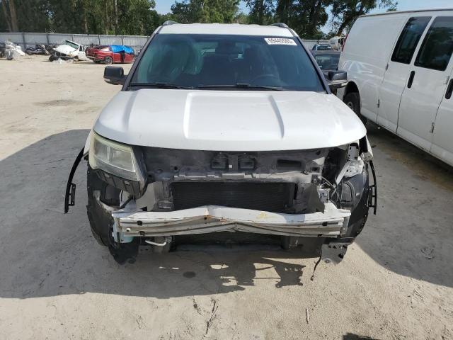 1FM5K7D87HGB27898 - 2017 FORD EXPLORER XLT WHITE photo 5