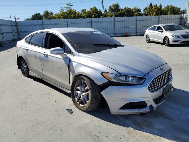 3FA6P0H77ER123749 - 2014 FORD FUSION SE SILVER photo 4