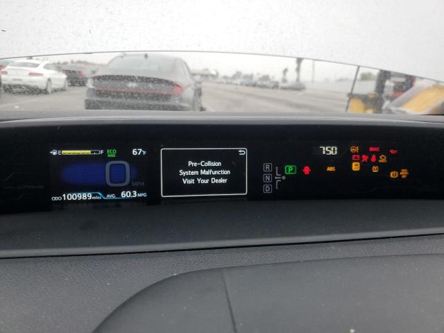 JTDKARFP0K3118467 - 2019 TOYOTA PRIUS PRIM ვერცხლისფერი ფოტო 9