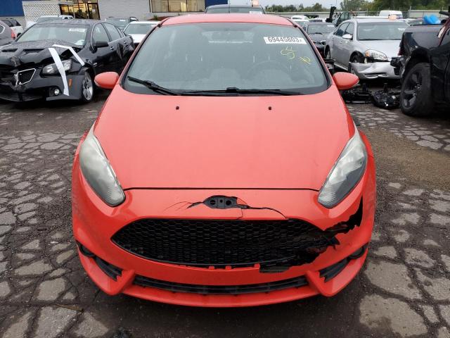 3FADP4GX4GM156627 - 2016 FORD FIESTA ST RED photo 5