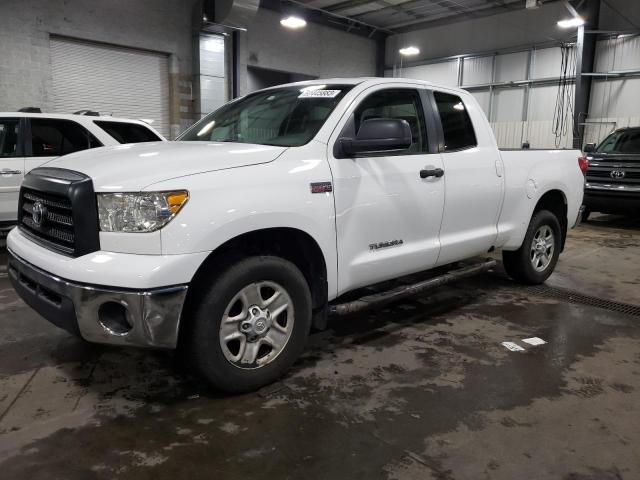 5TFBV54108X056985 - 2008 TOYOTA TUNDRA DOUBLE CAB WHITE photo 1