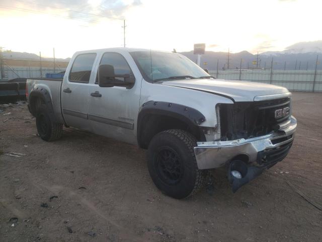 3GTU2VE27BG119374 - 2011 GMC SIERRA K1500 SLE GRAY photo 4