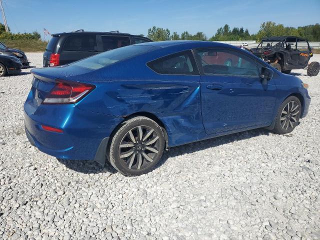 2HGFG3B03FH532417 - 2015 HONDA CIVIC EXL ლურჯი ფოტო 3