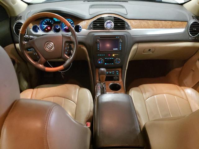 5GALVCEDXAJ100129 - 2010 BUICK ENCLAVE CXL CREAM photo 8