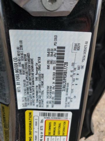 3LN6L2G99DR817728 - 2013 LINCOLN MKZ 石墨色 照片 13