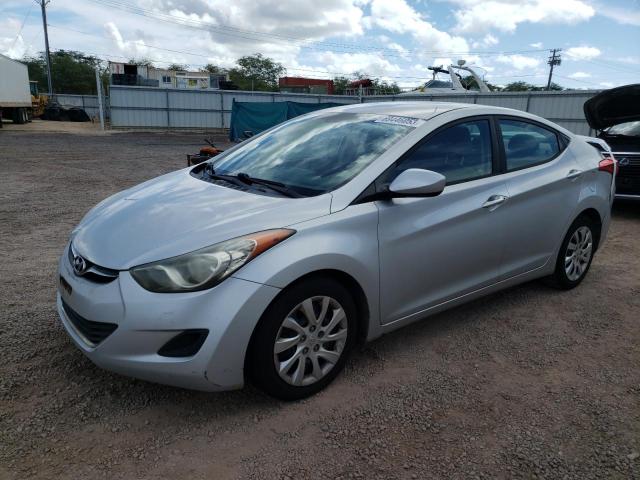 5NPDH4AE1DH212099 - 2013 HYUNDAI ELANTRA GLS SILVER photo 1