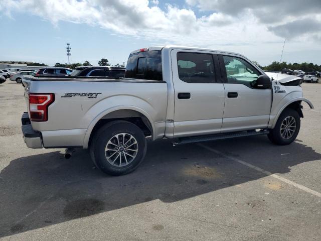 1FTEW1EP5JFC21706 - 2018 FORD F150 SUPERCREW SILVER photo 3