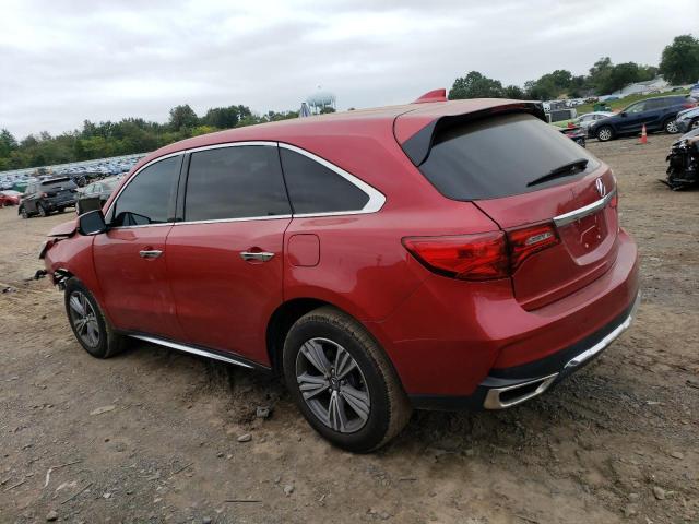 5J8YD4H32LL012877 - 2020 ACURA MDX RED photo 2