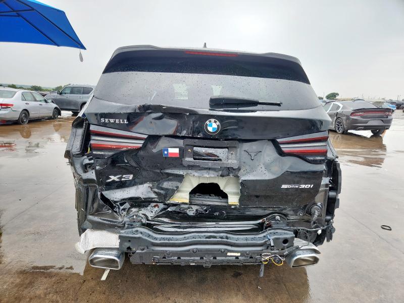 5UX43DP0XR9U77502 - 2024 BMW X3 SDRIVE30I BLACK photo 6