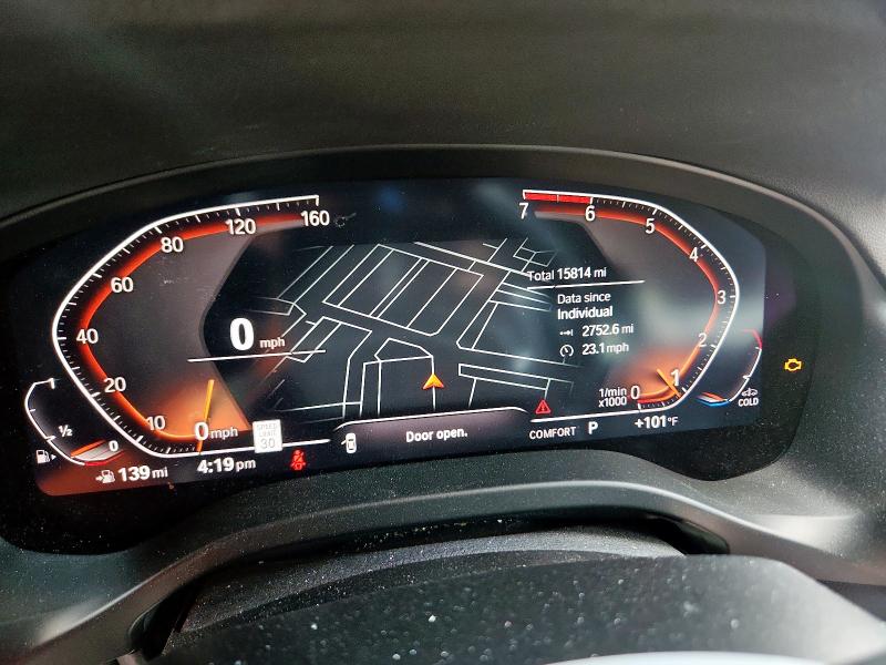 5UX43DP0XR9U77502 - 2024 BMW X3 SDRIVE30I BLACK photo 9