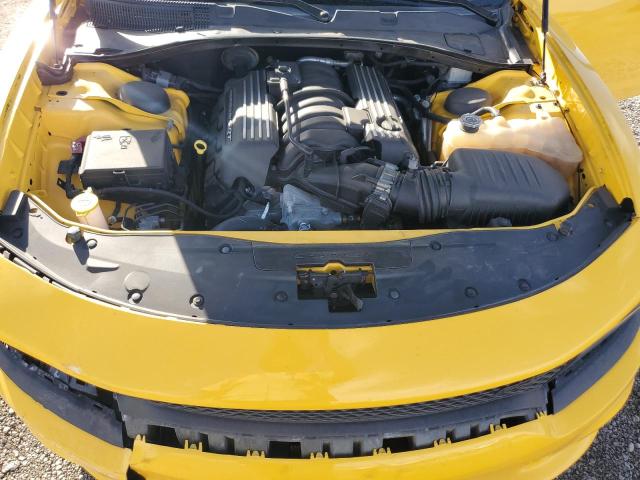 2C3CDXGJ4JH210806 - 2018 DODGE CHARGER RT R/T 392 YELLOW photo 11